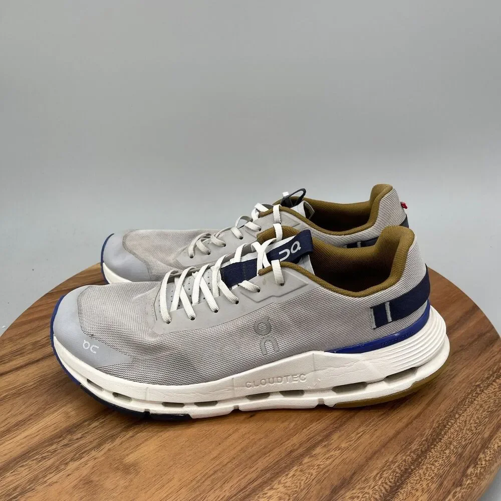 On Cloudnova Form 2 Shoes Mens Size 11 Gray Running Comfort Walking Gym Sneakers